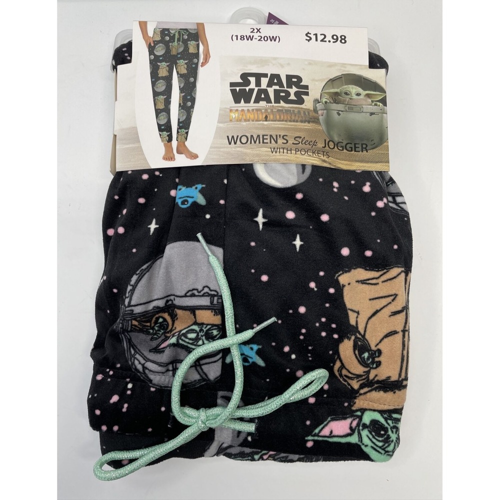 Womens Star Wars Sleep Jogger With Pockets Size 2X (18W-20W) Disney